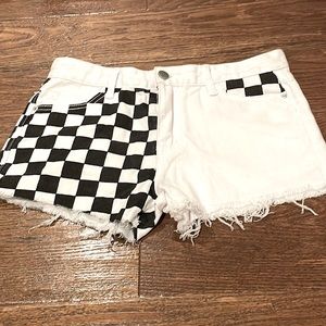 SHEIN 11/12 checkered shorts